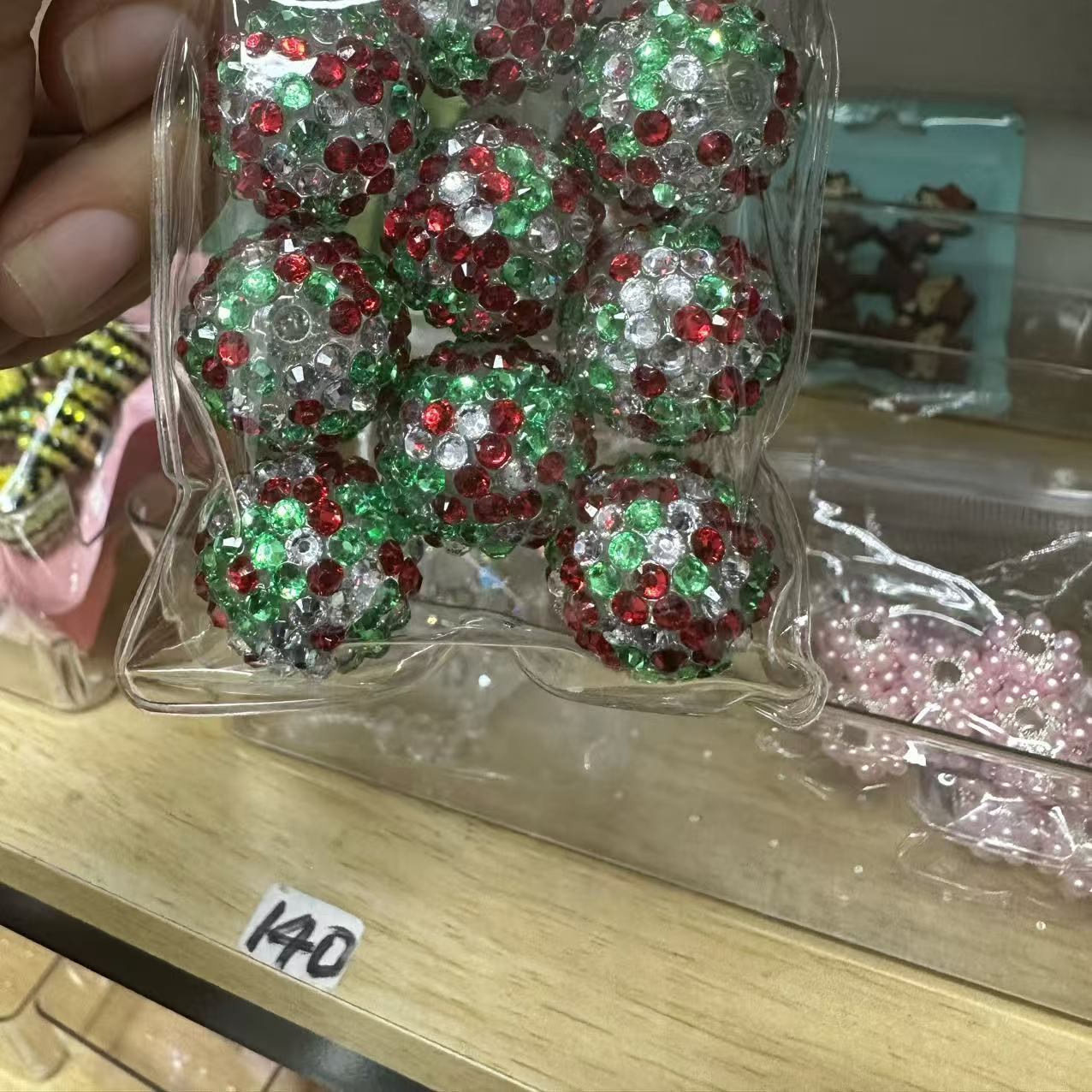 Christmas rhinestone