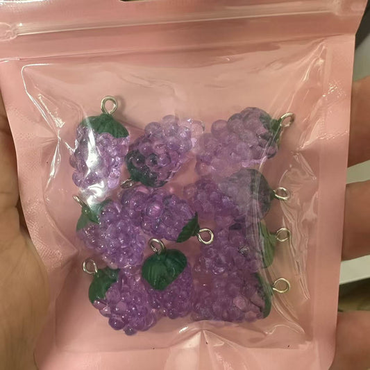 purple grape pendant