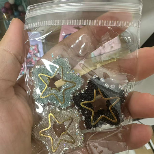 star shaped sugar beads