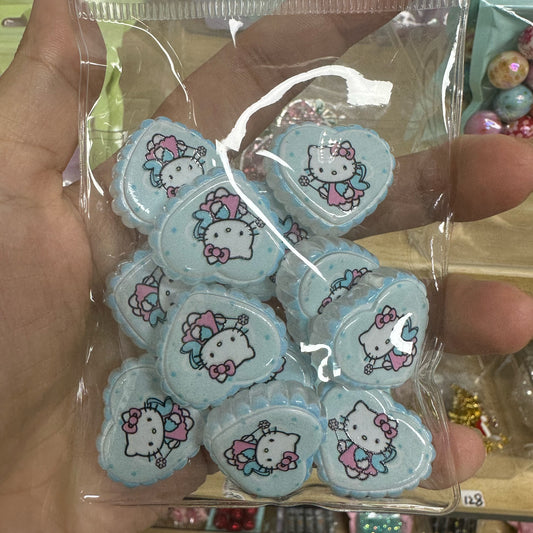 Cat Heart beads