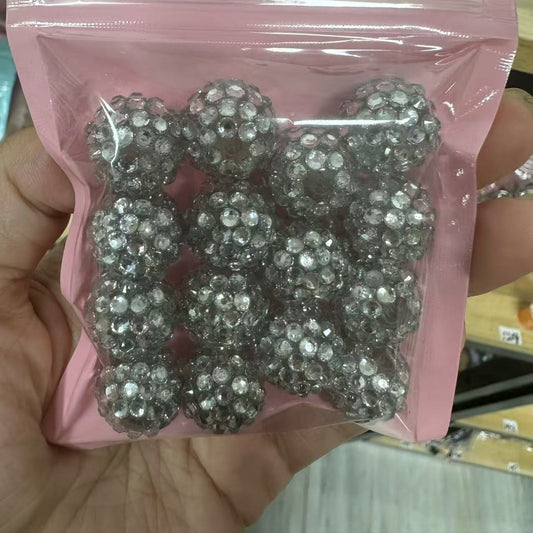 sliver rhinestone