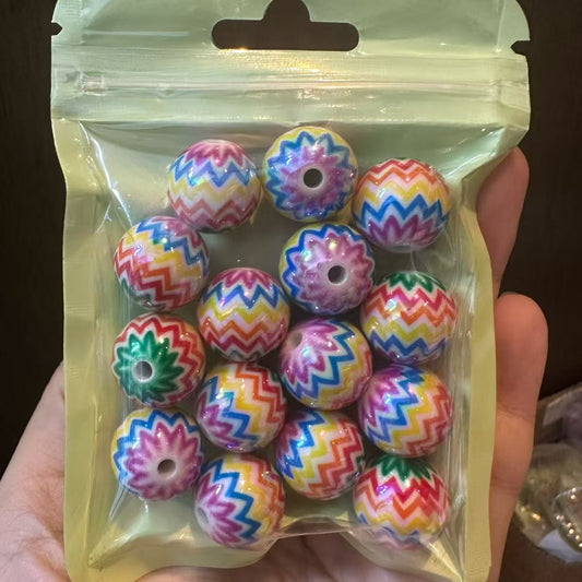 colorful daisy beads