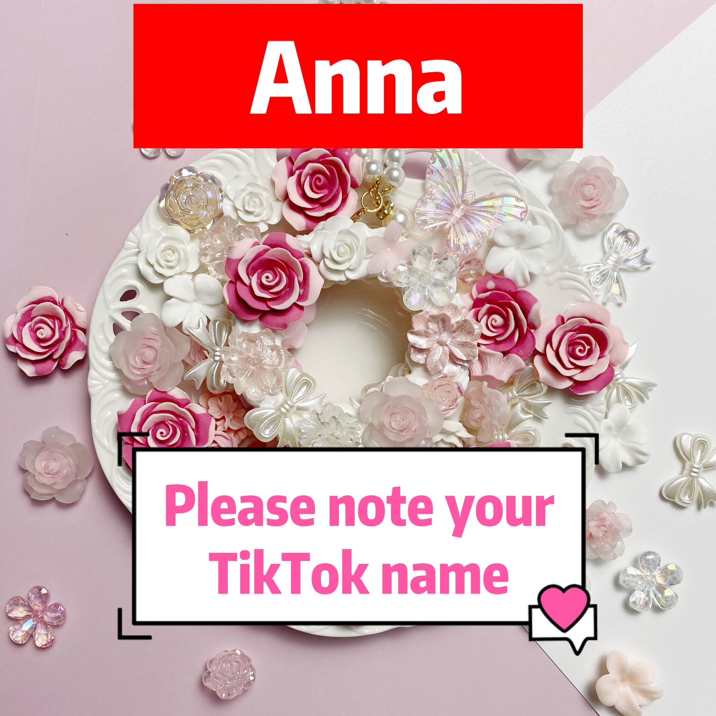 【 Anna's beads link 】$2.5=1 bag beads claim on live